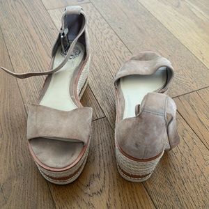 Vince Camuto platform wedge sandal